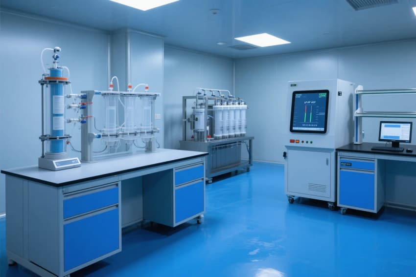 合肥实验室装修：1000平生物制药实验室净化工程