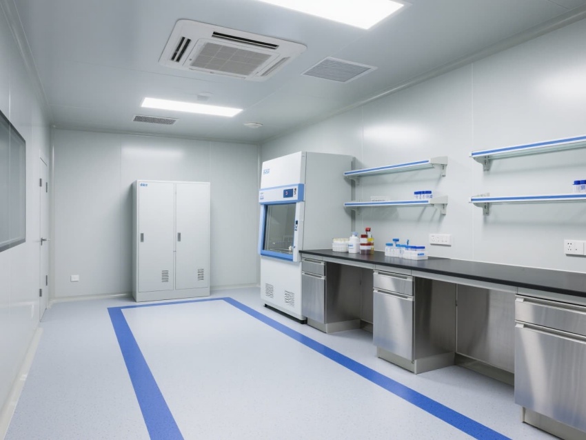 池州实验室装修：1300平pcr实验室净化工程