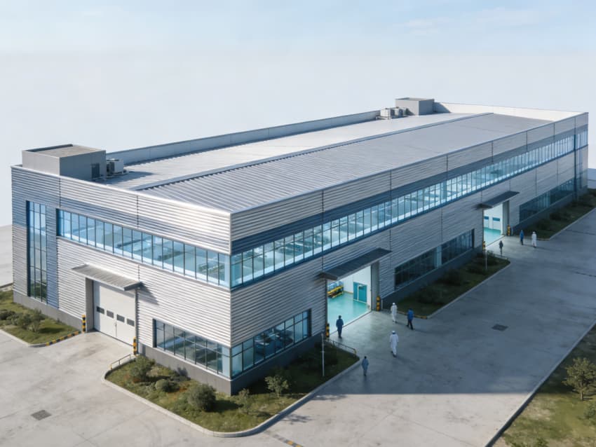 淮南厂房装修：电子器件生产厂房