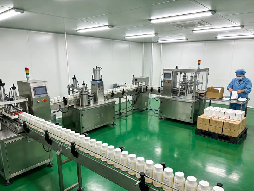 安徽厂房装修：化妆品生产厂房